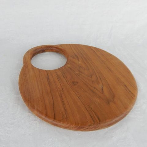Teak Round Board 25cm dia