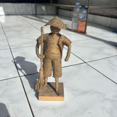 Asri Sacking Figurine Broom 20cm h  DUE 20TH MAY