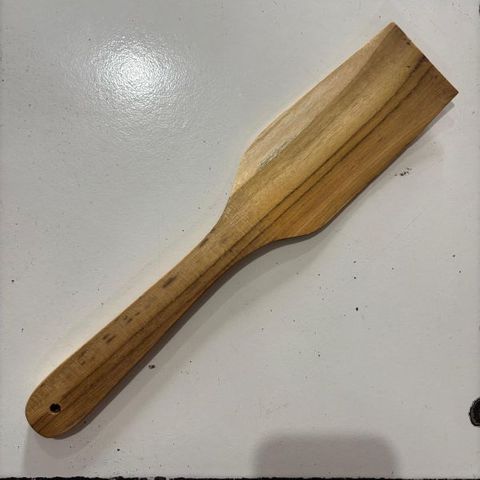 Teak Long Wooden Spoon 6.5cm x 31cm long DUE NOV