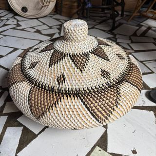 Lombok Tribal Baskets s/2 Brown/Natural 45x30/60x42cm DUE NOV