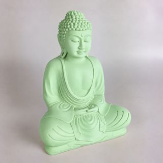 Buddha Soft Green 20cm high DUE NOV