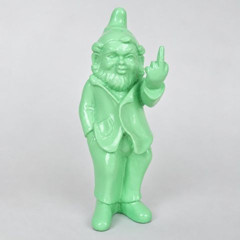 Mini Naughty Gnome Minty Green 18cm high -DUE NOV
