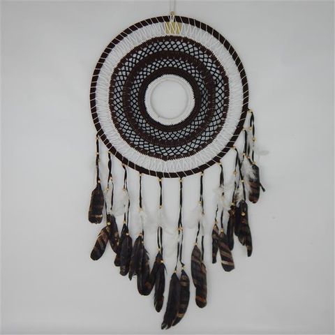 Tiger Dreamcatcher Brown Stripe 40cm x 80cm long