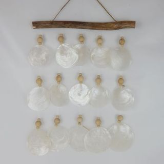 Shell Mobile Round Curtain 35cm x 45cm long