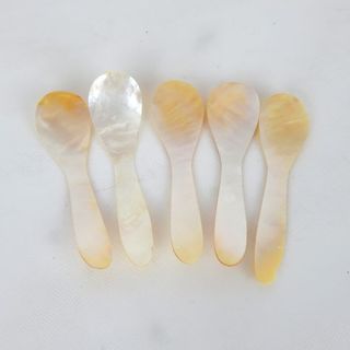 Shell Teaspoons s/5 9cm long