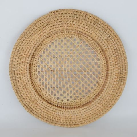 Lombok Plate Natural 33cm dia