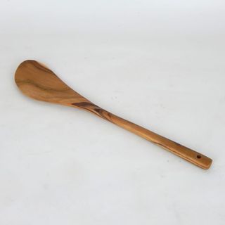 Teak Slanted Spoon 7.5cm x 35cm long