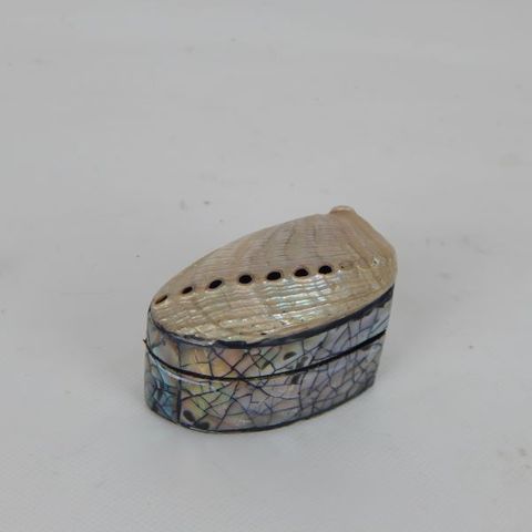 Abalone Shell Box Approx 5.5cm