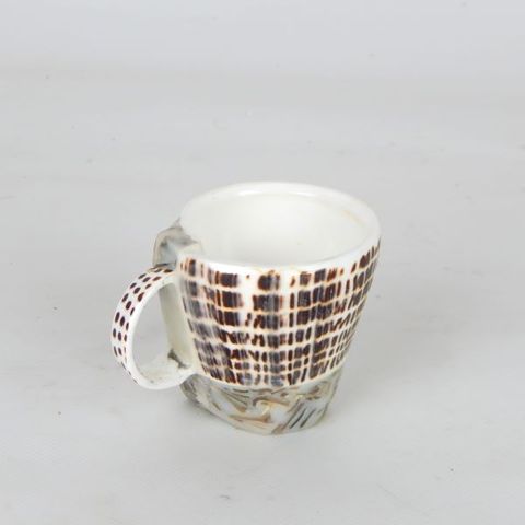 Shell Espresso Cup Approx 5cm x 5cm high