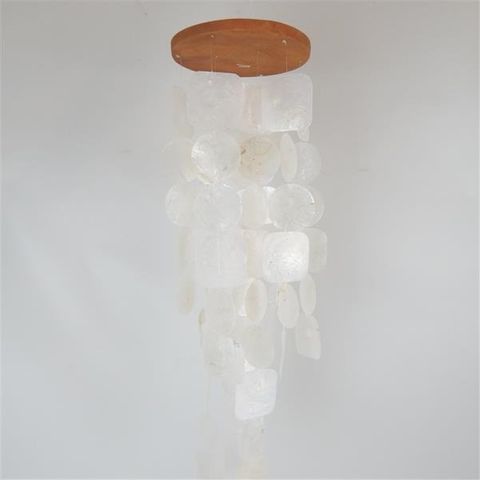 Shell Windchime White 15cm x 50cm long DUE JAN 2024