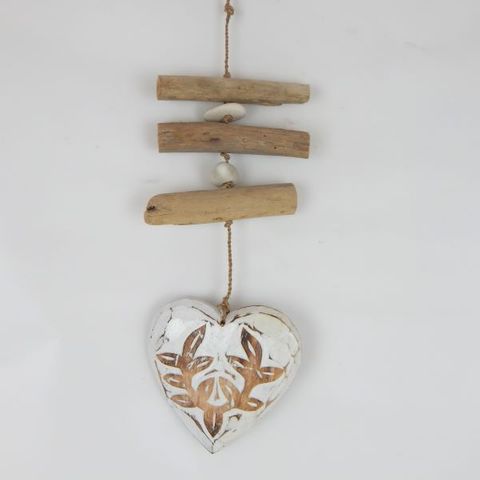 Drift Menya Heart Single Whitewash 10cm x 25cm