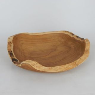 Teak Free Form Bowl  Approx 40cm dia