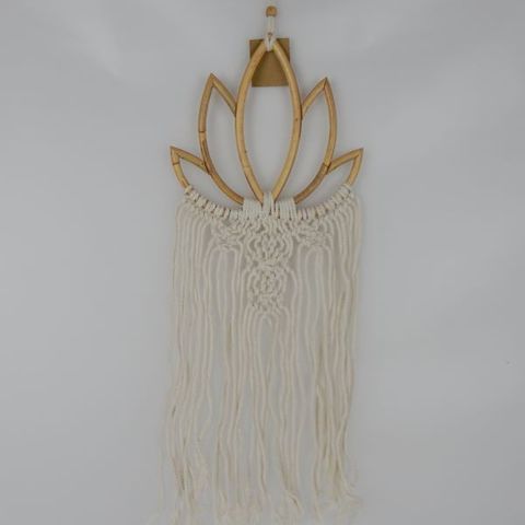 Lotus Rattan Hanging Small 22cm x 55cm