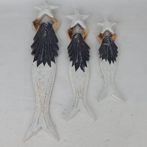 Mermaids s/3 33cm / 42cm / 53cm long