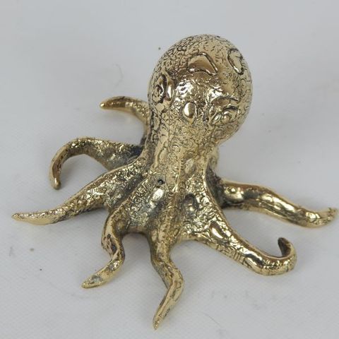 Brass Octopus Small 11.5cm x 6.5cm high