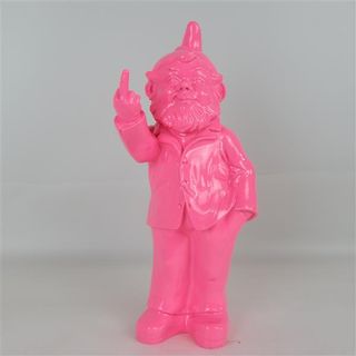 Pop Gnome w Finger Pink 35cm h