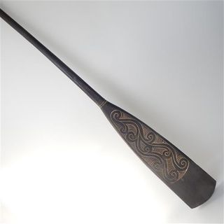 Carved Oar Flat 13cm x 100cm long