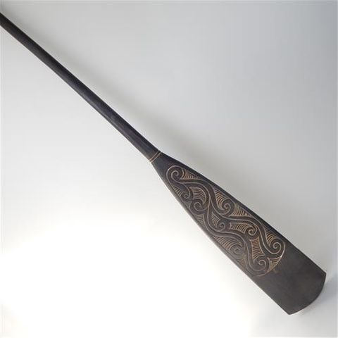 Carved Oar Flat 13cm x 100cm long DUE LATE MARCH