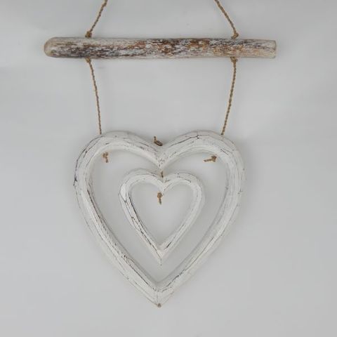 Menya SIngle Hollow Heart Large 30cm x 30cm high