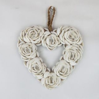 Shelly Heart Large 18cm x 18cm high