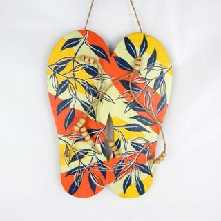 Tropical Sunset Jandal 25cm x 30cm h