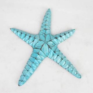 Large Starfish Sea Green 28cm x 30cm