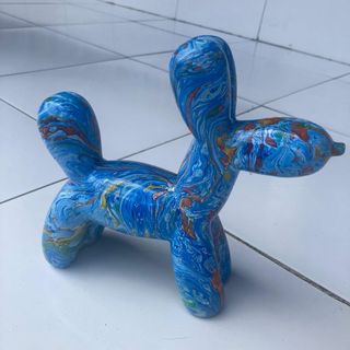 Volo Dog Blue Marble 20cm x 7cm x 21cm DUE DEC