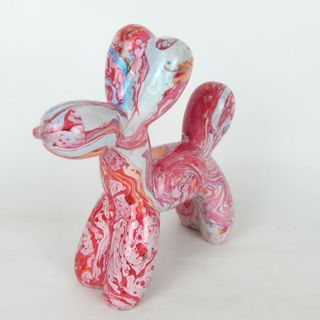 Volo Dog Pink Marble 20cm x 7cm x 21cm