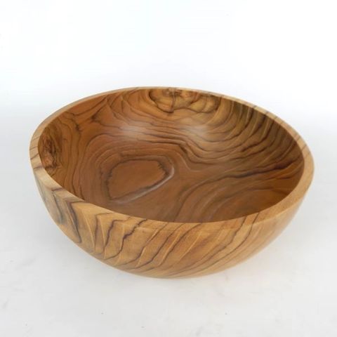 Teak Bowl 25cm x 10cm high