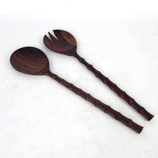 Dawa Bamboo Salad Servers s/2 8cm x 30cm