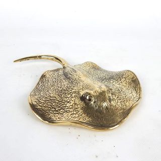 Brass Stingray 13cm x 17cm