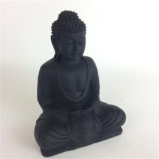 Matte Buddha Black 20cm high