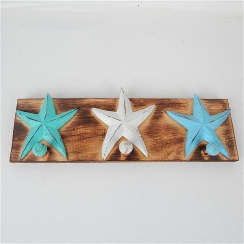 Starfish Hanger Blues 40cm x 12cm high