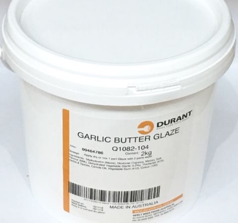 GLAZE GARLIC BUTTER DURANTS 2KG BIL MOQ4