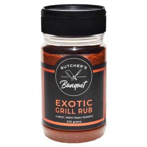 RUB BNQ EXOTIC GRILL 6X215G