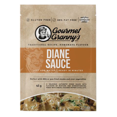 G/GRANNY'S DIANNE SAUCE (12x45g) PK