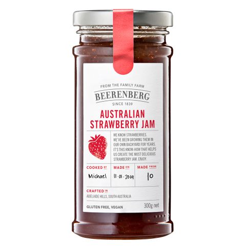 BEERB STRAWBERRY JAM 300g  8pk