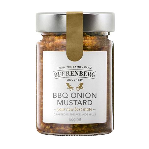 BEERB MUSTARD BBQ ONION 165g 8PK