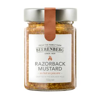 BEERB MUSTARD RAZORBACK 150G 8/CTN