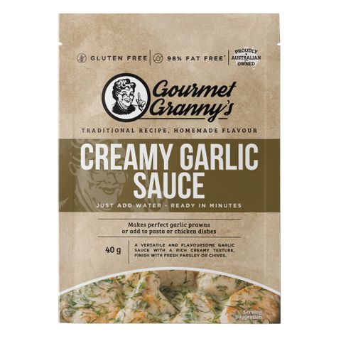 G/GRANNY'S GARLIC SAUCE GF (12x40g) PK