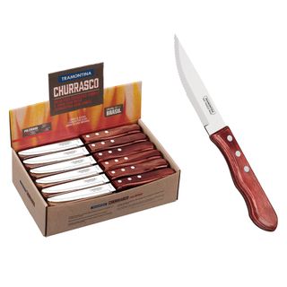 KNIFE SET TRAM STK JBO P/WOOD RED 48 BIL