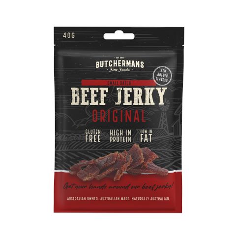 BEEF JERKY ORIGINAL 12 X 40g