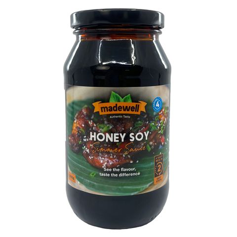 SIMMER SAUCE HONEY SOY   500g 6pk