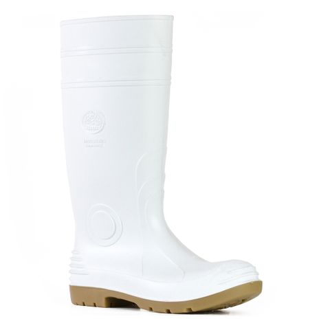 GUMBOOTS BATA JOBMASTER 2 WHT #13