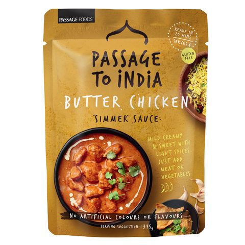 SAUCE BUTTER CHICKEN P/INDIA 6X375mL