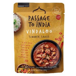 SAUCE VINDALOO CURRY P/INDIA 6X375mL