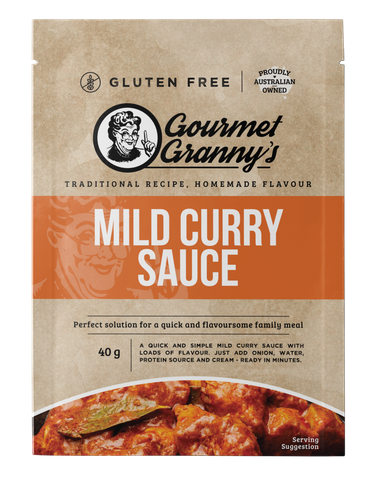 G/GRANNY'S MILD CURRY SAUCE (12x40g) PK