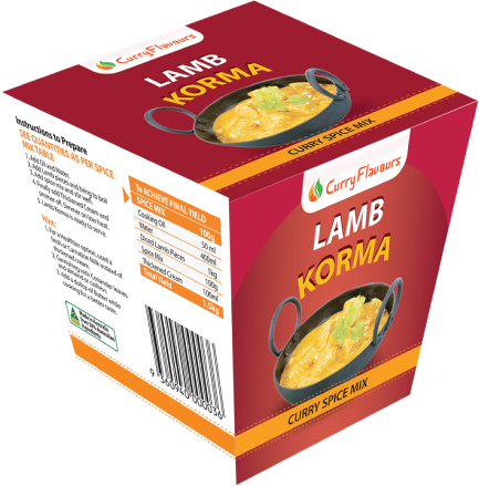 C/FLAV LAMB KORMA SPICE (12X100g)