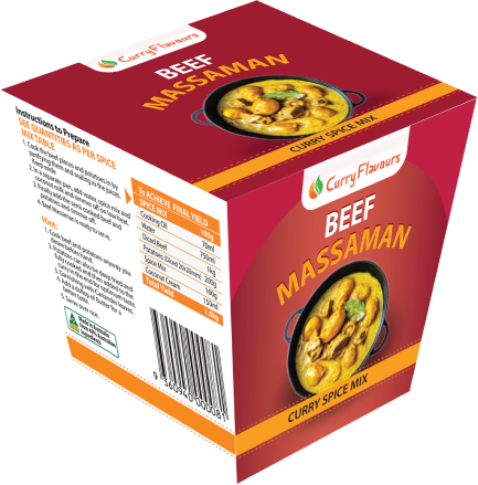 C/FLAV BEEF MASSAMAN SPICE (12X100g)