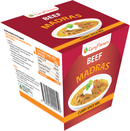 C/FLAV BEEF MADRAS SPICE (12X100g)